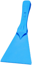 SCRAPER HAND PLASTIC LARGE BLUE HIGH TEMP - Scrapers